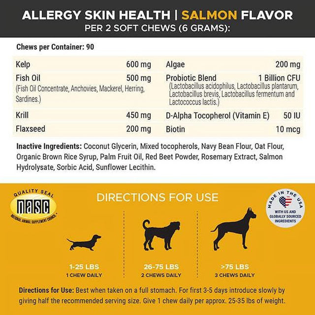 Allergy Skin Health (Duck Flavor)