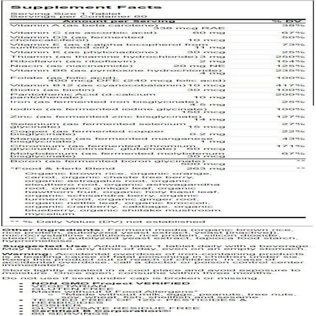 Megafood Women'S 40+ One Daily Multivitamin 60 Tabs