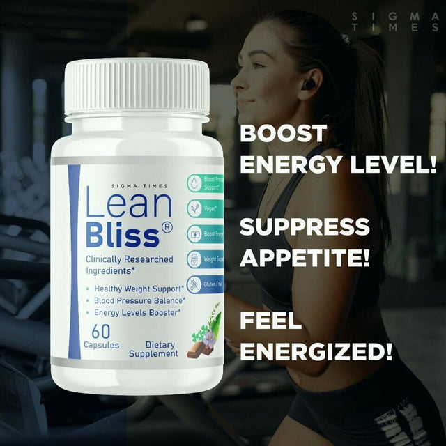 Lean Bliss Weight Loss Pills, Burn Fat & Boost Metabolism 60 Capsules