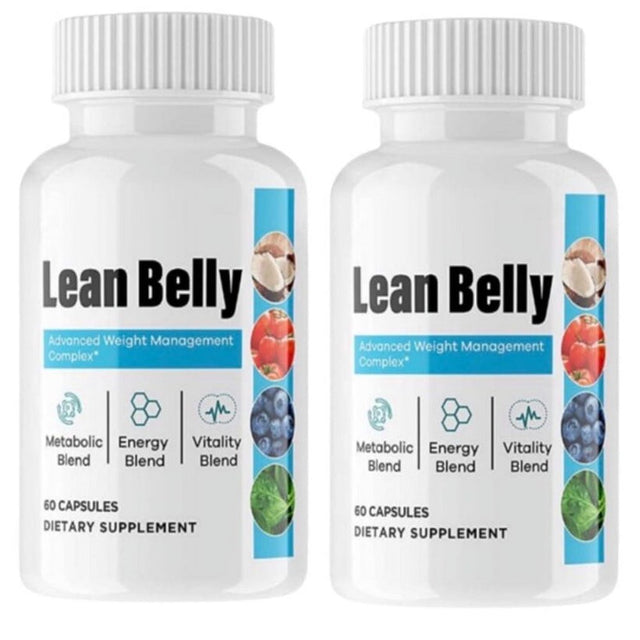 Lean Belly Juice Keto Diet Pills,Weight Loss Fat Burner- 60 Capsules ( 2 Pack )