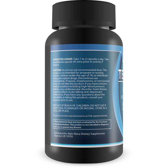 Tevida XL Prosta Relief and Testo Booster - Support Improved Blood Flow & Circulation - Prevent Unwanted Weight Gain - Naturally Boost Testosterone for Male Health - 60 Capsules