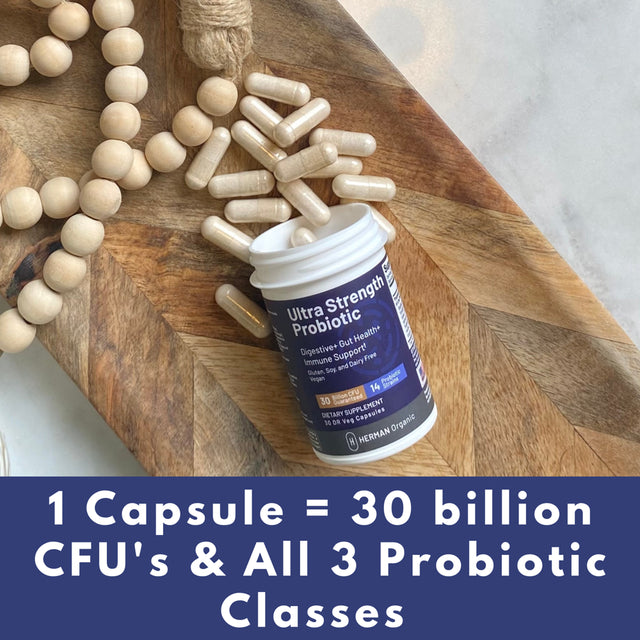 Herman Organic Ultra Strength Probiotic