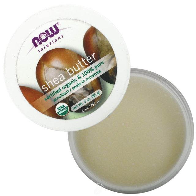 NOW SHEA BUTTER ORGANIC TRAVEL SIZE 3 OZ, Pack of 2