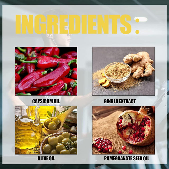 DUBUSH Pumpflex Muscle Gainer Hot Cream Ginger Fat Loss Workout Enhancer Muscle Gainer Hot Cream Fitness Enhancement Cream for Men and Women