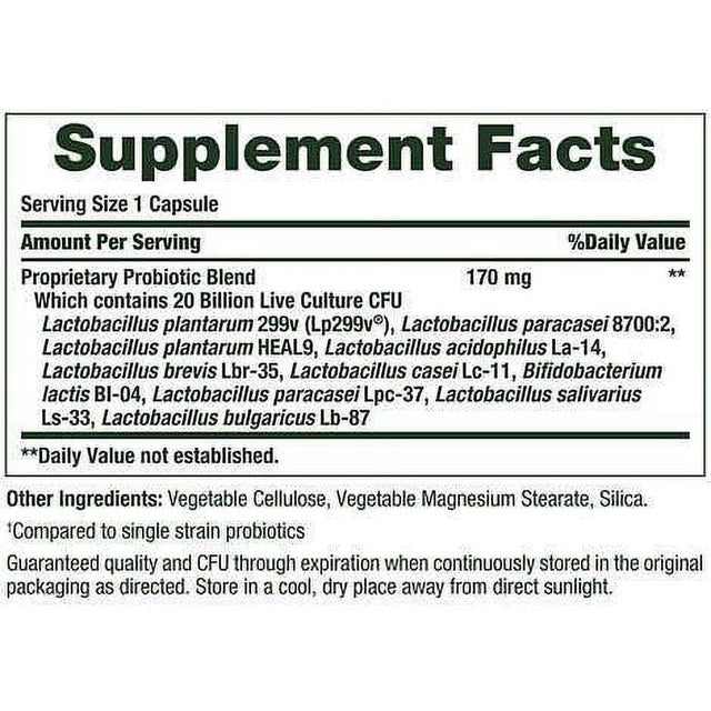 Nature'S Bounty Ultra Strength Probiotic 10, 70 Capsules