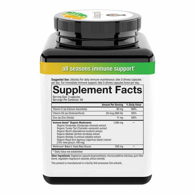 Youtheory Immune+ Daily Wellness, 150 Vegetarian Capsules