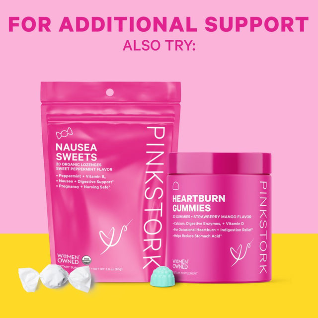 Pink Stork Probiotic Gummies, Pregnancy + Nursing Safe, Assorted Fruit Flavor, 30 Count