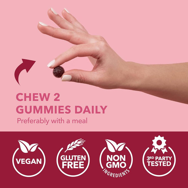 Havasu Nutrition Cranberry Probiotic Gummy for Urinary and Vaginal Health Support for Women, 60 Ct