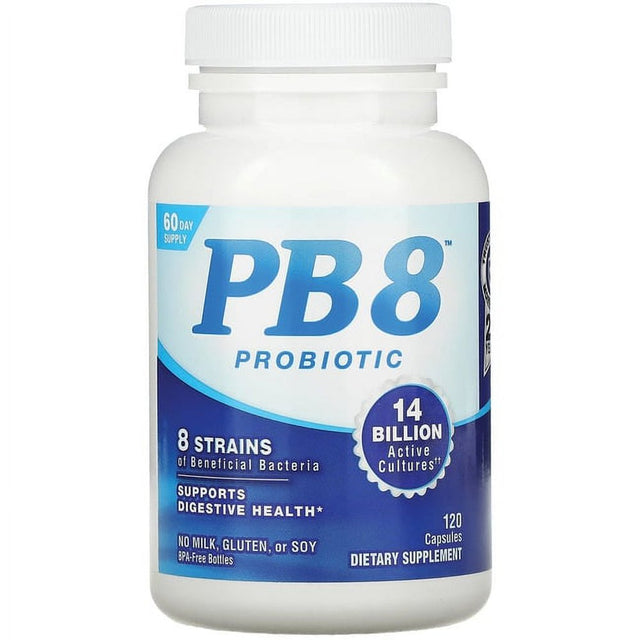 Nutrition Now PB8 Probiotic, 120 Capsules