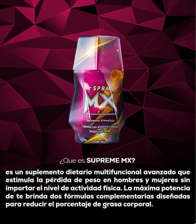 Lipoblue Supreme MAX. Suplemento Dietario Multifuncional 100% Natural. Ayuda a La Pérdida De Peso, Elimina La Grasa, Evita La Retención De Líquidos, Aumenta La Energía, Acelera El Metabolismo.