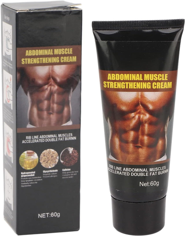 Abdominal Muscle Cream, Tummy Shaper Cream Increase Circulation 60G Improve Sweating for Gym Use