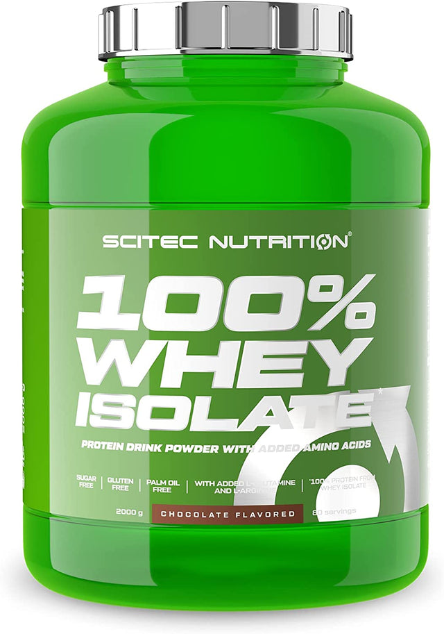 Scitec Nutrition 100% Whey Isolate - 4.4 Lbs - Chocolate