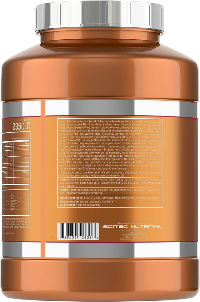 Scitec Nutrition 100% Whey Complex - 5.181 Lbs - Belgium Chocolat
