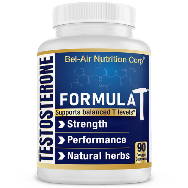 Bel-Air Formula T -Supports Testosterone & Peak Performance to Unleash Your Potential
