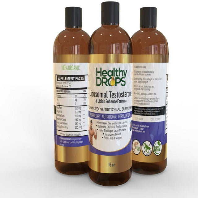 Liposomal Testosterone Libido Booster 4 Oz