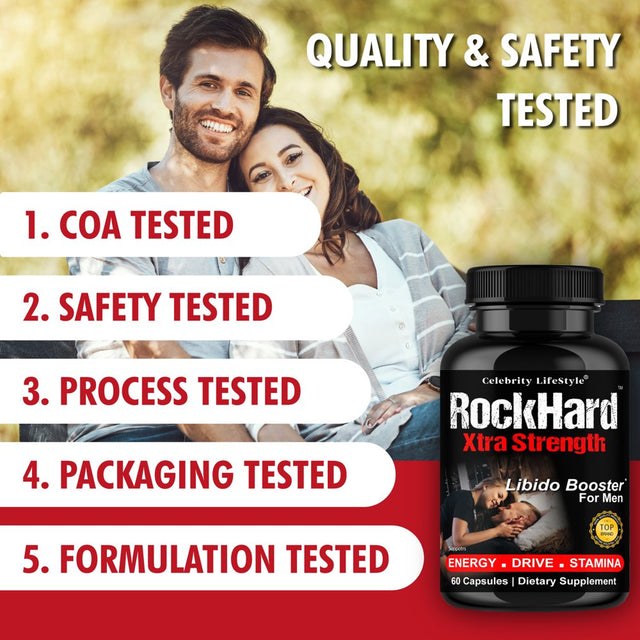 Testosterone Booster for Men, Male Enhancing 60 Capsules, Extreme Strength & Performance