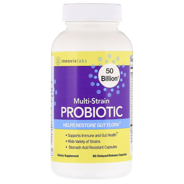 Innovixlabs Multi-Strain Probiotic (60 Capsule)