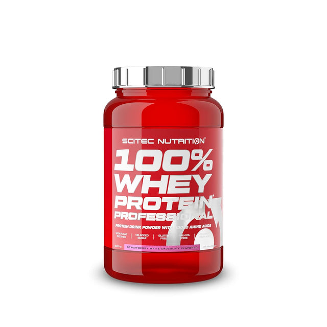 Scitec Nutrition 100% Whey Professional 920G Strawberry White Chocolate