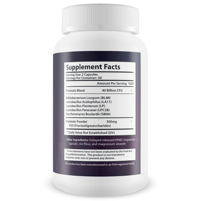 Probiotic Foot Care - Probiotic Antifungal Foot Care - for Nails & Feet - Natural Probiotic Fungus Inhibitor Formula - Probiotic Health Support to Help Clear & Reduce Fungus in Toes & Feet