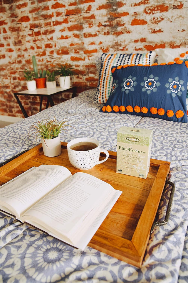 FLORA - Floressence Dry Tea Blend, Gentle Detox & Cleanse, 2.2 Oz