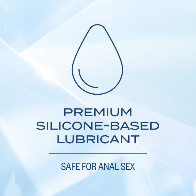 Silicone Lube K-Y True Feel 8.45 Fl Oz Personal Lubricant for Adult Couples, Men, Women, Pleasure Enhancer, Sensual Massage Vaginal Moisturizer, Hormone & Paraben Free, Deluxe, Latex Condom Compatible
