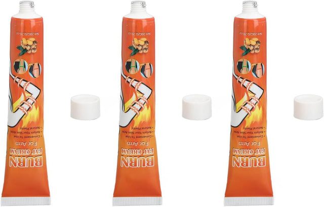 Fat Burning Cream, Fat Burning 20G Skin Firming 3Pcs Wide Application Slimming Massage Cream for Business Travel