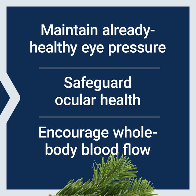 Life Extension Eye Pressure Support with Mirtogenol - Eye Health Supplement for Healthy Eye Pressure - with French Maritime Pine Bark – Gluten-Free, Vegetarian, Non-Gmo - 30 Capsules