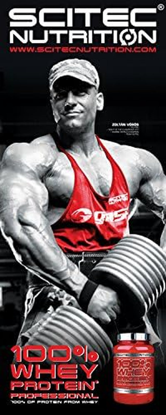 Scitec Nutrition 100% Whey Protein Professional - 2 Lbs - Chocolate Raspberry