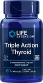 Life Extension Triple Action Thyroid -- 60 Vegetarian Capsules