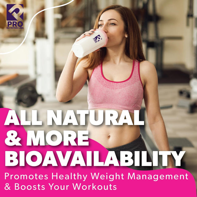 PRO NUTRITION LABS Whey Protein Vanilla Powder for Women - Supports Lean Muscle Mass - Low Carb - Gluten Free - Grass Fed and Rbgh Hormone Free Vanilla Whey (Creamy Vanilla, 1 Lb)