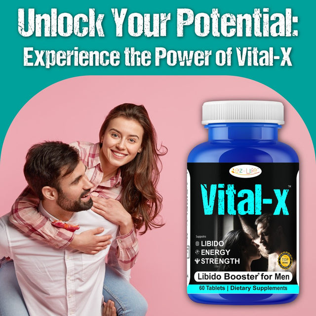 Male Testosterone Booster, Enhance Energy, Muscle Growth Vitality, Optimize Performance and Confidence 60 Tablets