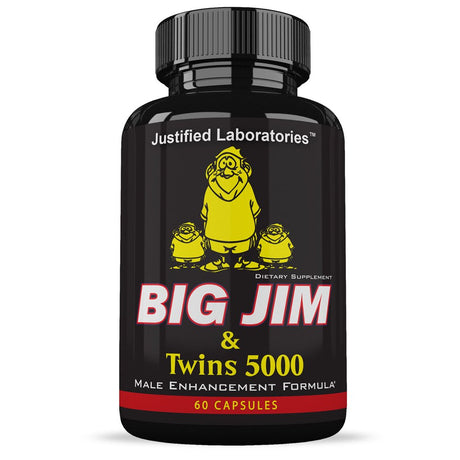 Big Jim and Twins Xtreme 5000 Nitric Oxide -60 Capsule