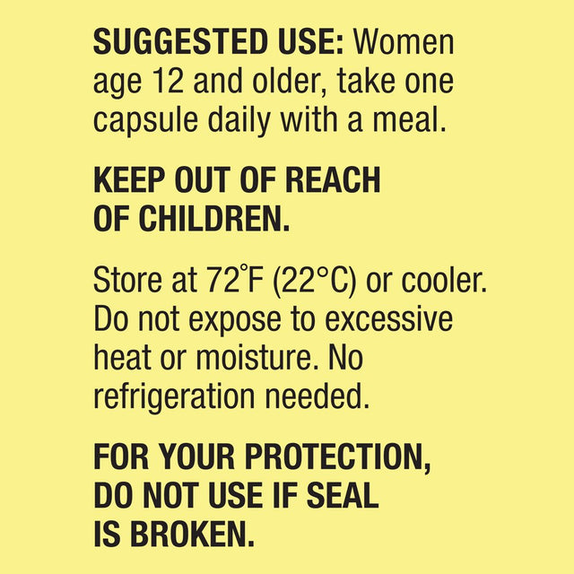 Spring Valley Women'S Probiotic Dietary Supplement, 30 Count