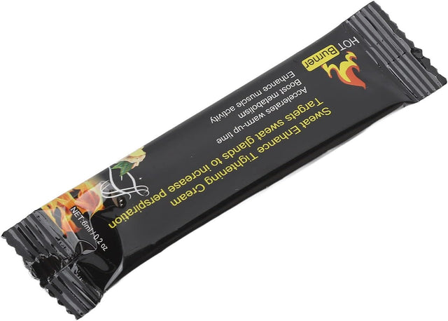 Sweat Workout Enhancer, 10Pcs Belly Burning Cream Shaping Easy Applying for Gym