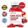 Lifeline Keto ACV Gummies 1000MG Dietary Supplement 60 Gummys