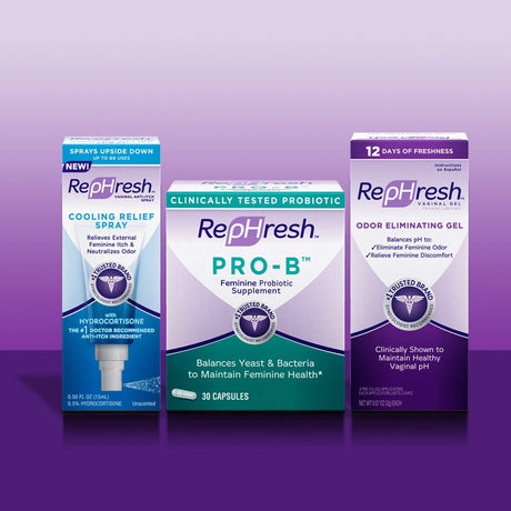 Rephresh Pro-B Probiotic Feminine Supplement 24/7 Protection, 30 Ct