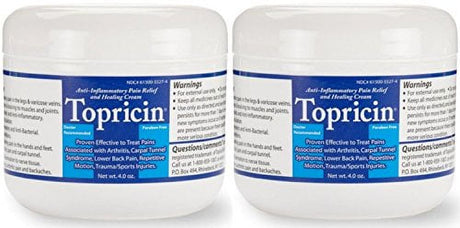 Topricin Pain Relief Cream 2-Pack