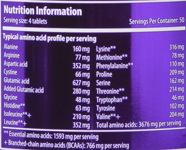 Scitec Nutrition Amino 5600 200 Tablets