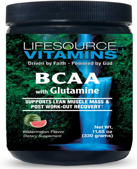 Lifesourcevitamins BCAA Powder 30 Day Supply - Branched Chain Amino Acids
