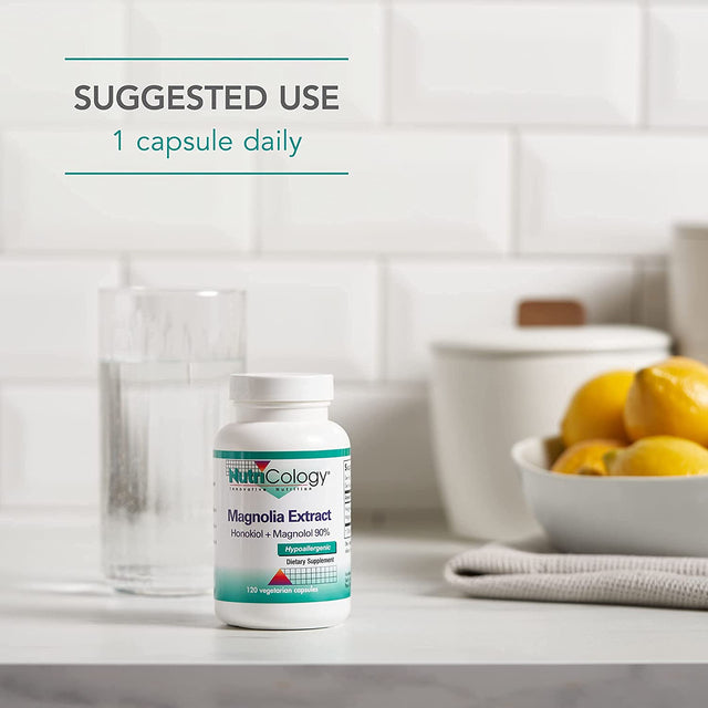 Nutricology Magnolia Extract Capsules, 120 Count