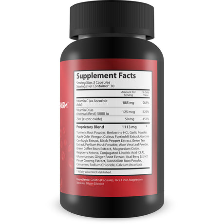 Pro Glucopharm - Blood Sugar Support Supplement for Men & Women - with Cinnamon, Berberine, Zinc, & Magnesium - Support Healthy Blood Flow & Immune Function - Promote Reduced Inflammation Naturally