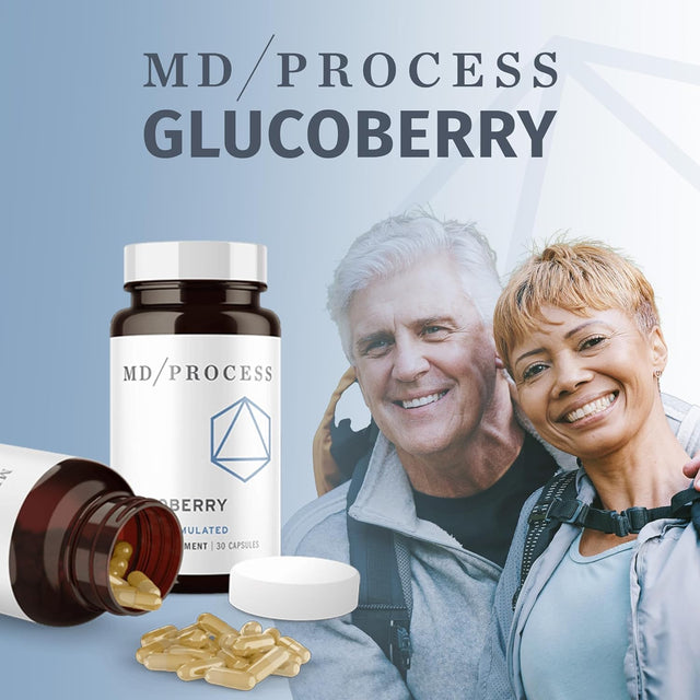 Glucoberry Maqui Berry Extract with Chromium Picolinate for Blood Health Support - with Biotin and Gymnema Sylvestre - Doctor Formulated - 30 Capsules