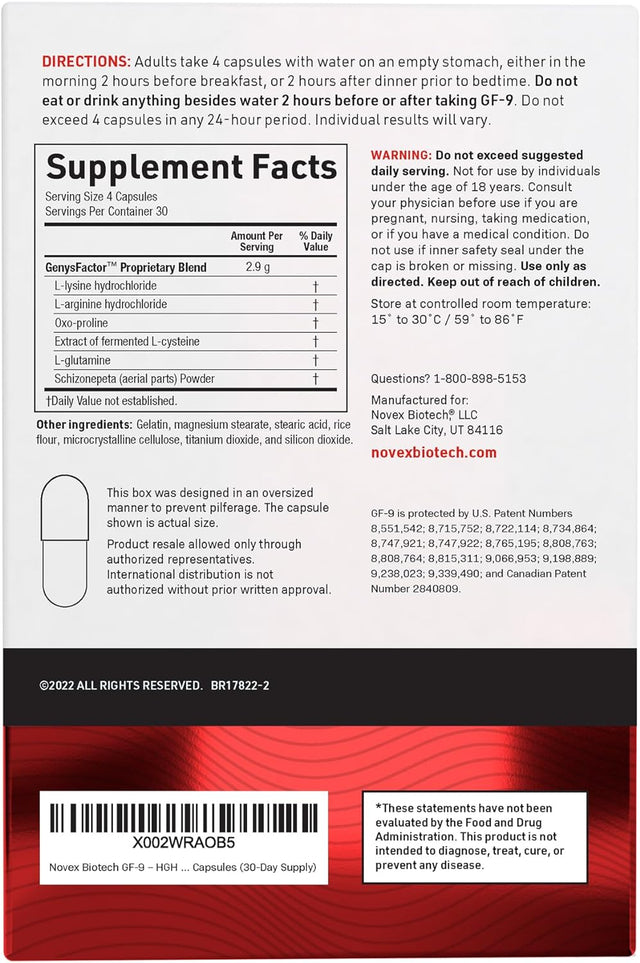 GF-9 and Thermodyne Men’S Transformation Stack 30-Day Supply – Boost a Critical Peptide That Supports Energy, Drive, and Physical Performance, plus Burn Body Fat While Preserving Lean Muscle