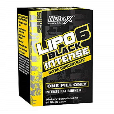 Nutrex Lipo 6 Black Intense Ultra Concentrate 60 Caps
