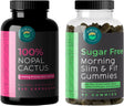 Nopal Cactus Capsules and Sugar-Free Morning Slimming Gummies Bundle