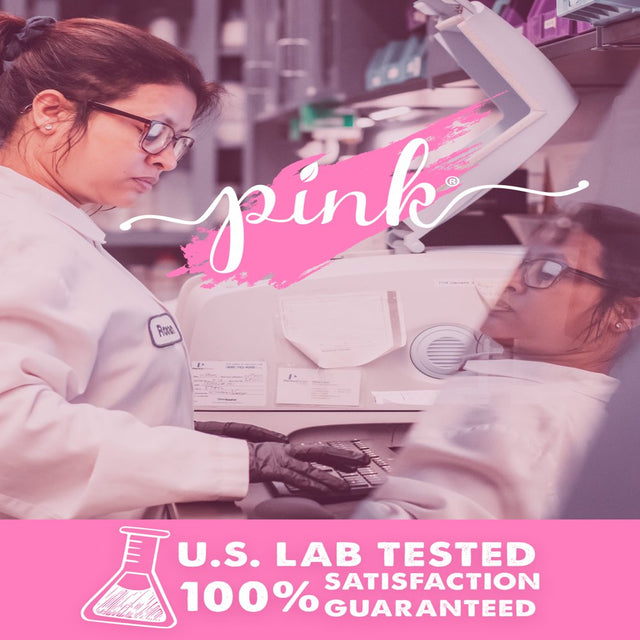 Pink Hair Skin Nails Gummies | 60 Count | plus Collagen | Vitamins for Women | Strawberry Flavor