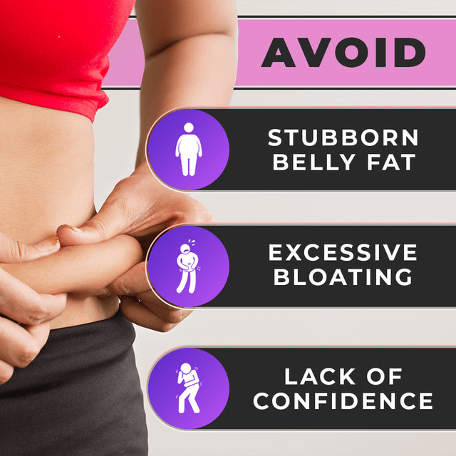 Belly Fat Burner for Women - Slim, Tighten, Tone - Weight Loss Supplement Pills 90 Count