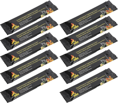 Belly Burning Cream, Sweat Workout Enhancer 10Pcs Improve Exercise Efficiency for Fitness