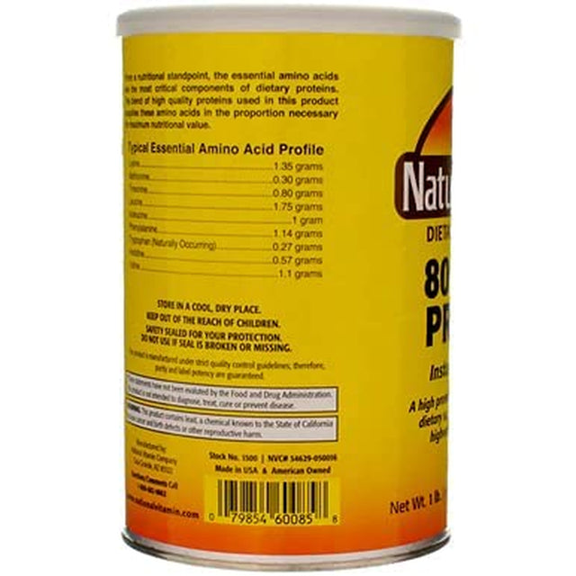 Protein Powder 80% Soy Isolate 1 Lb Pwdr