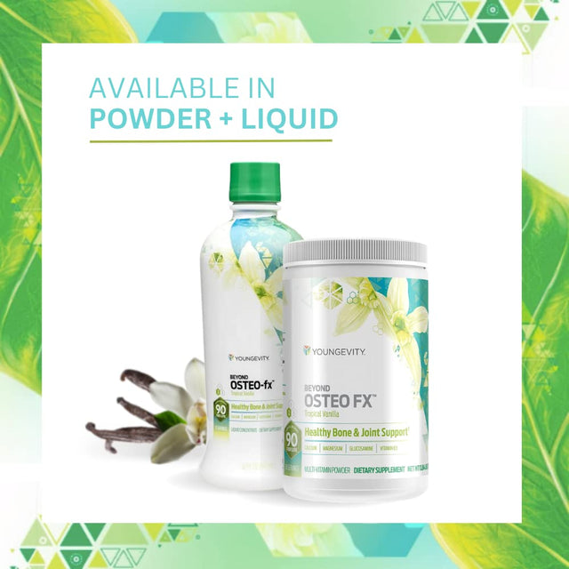BEYOND Osteo Fx POWDER - 360G Canister Tropical Vanilla Flavor